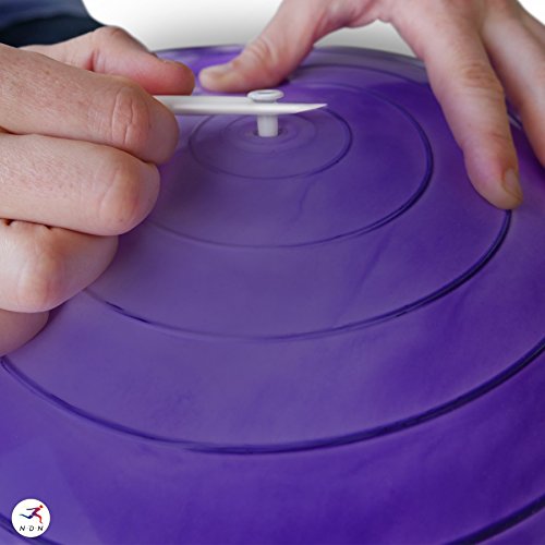 Yoga Ball Replacement Air Stopper Kit - 10 Plugs with Removal Tool