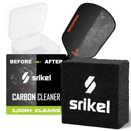 Pickleball Paddle Cleaner Eraser with Case - Black