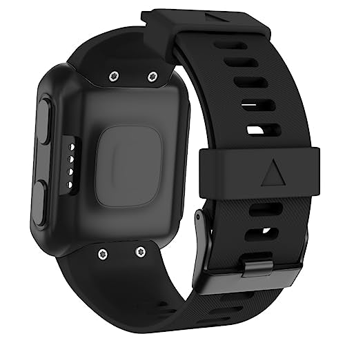 Silicone Replacement Band for Garmin Forerunner 35 - Black