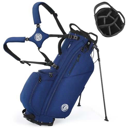 7-Way Golf Stand Bag for Men & Women - Lightweight Blue