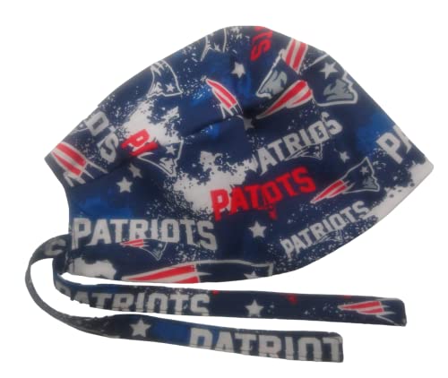 Cotton Scrub Hat for Nurses - Fall Sports Champion Design