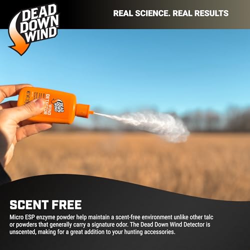 Scent-Free Hunting Wind Detector - Long-Range Odorless Wind Indicator