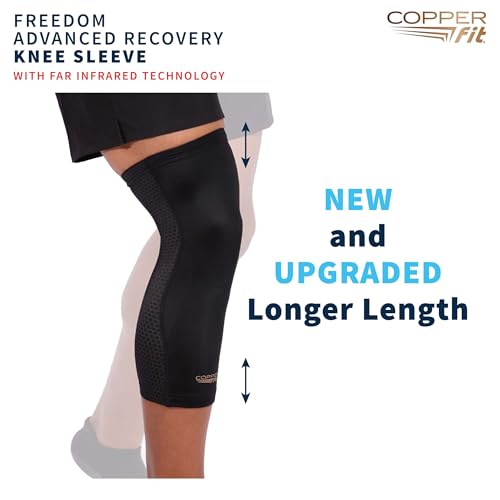 Copper Fit PRO Knee Compression Sleeve with Far Infrared Technology