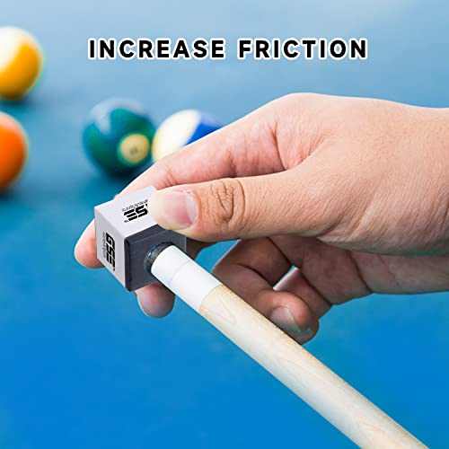 Billiard Pool Cue Chalk 12-Pack - Professional Quality, Black