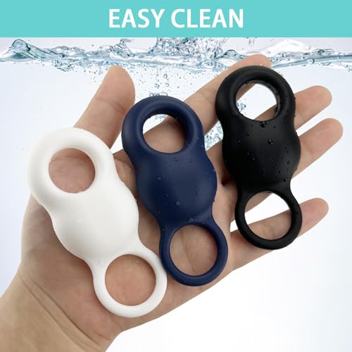 FEYRUN 2 Pack Soft Silicone Baseball & Softball Thumb Guards - Black