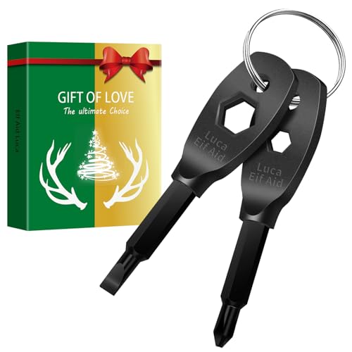 4-in-1 Pocket Screwdriver Keychain Multitool - Portable EDC Repair Gadget