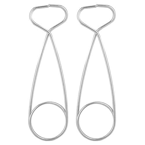 Stainless Steel Fish Mouth Jaw Spreaders - 2 Pack for Fishing & Camping