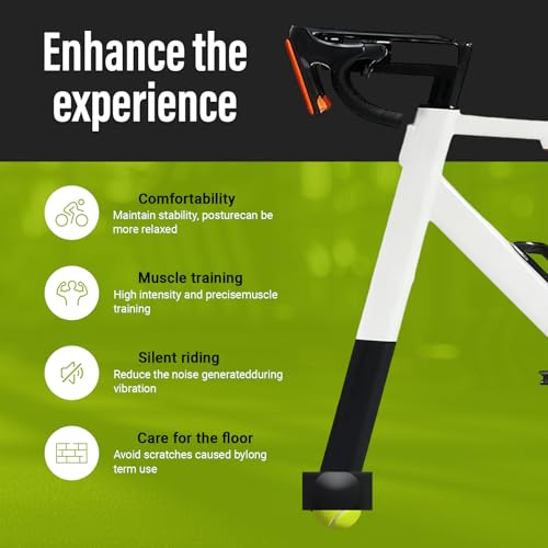 Indoor Cycling Rocker Feet Kit - 1 Pack for Smart Bikes