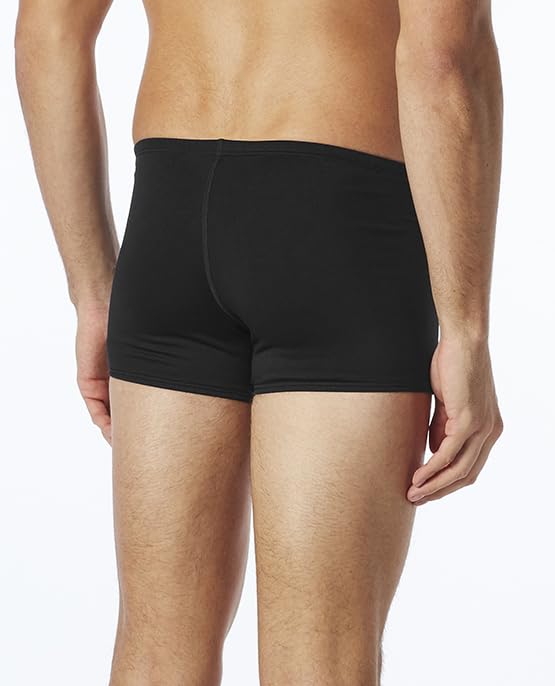 TYR Durafast Elite Square Leg Swimsuit 30 Black - Men's Compressive Trunks