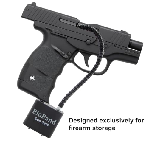 Keyed Cable Gun Lock with 3 Spare Keys - 8.5" Lock