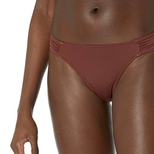 Full Coverage Bikini Swimsuit Bottom - Medium / Deep Brown