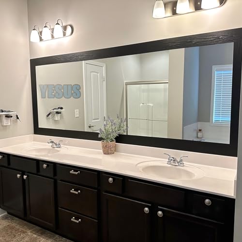 Black Wood Grain Self Adhesive 3D Peel and Stick Waterproof Wall Border Easy to Apply Kitchen Bathroom Tiles Stciker 4.2x393 inch