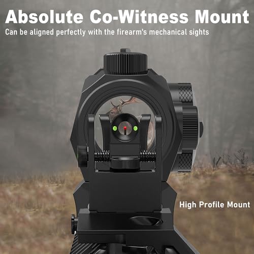 Compact Red Dot Sight with Shake Awake Technology - 2 MOA, IPX7 Waterproof, 11-Level Brightness, Fits 20mm Rail