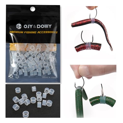 Heavy-Duty Silicone O-Rings for Senko Worms - Medium (4"-6")