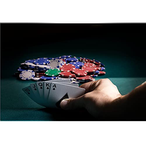 500-Count Texas Hold'em Poker Chip Set with Aluminum Case