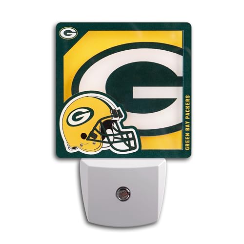 Green Bay Packers NFL Logo Nite Light - 3D Glowing Effect