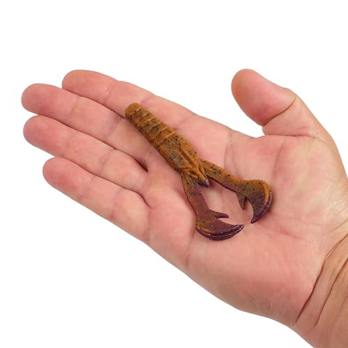 PowerBait MaxScent Crud Craw - Peanut Butter and Jelly, 4"