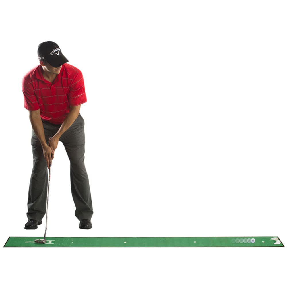 Callaway Mini B-Square Practice Putting Mat, Green