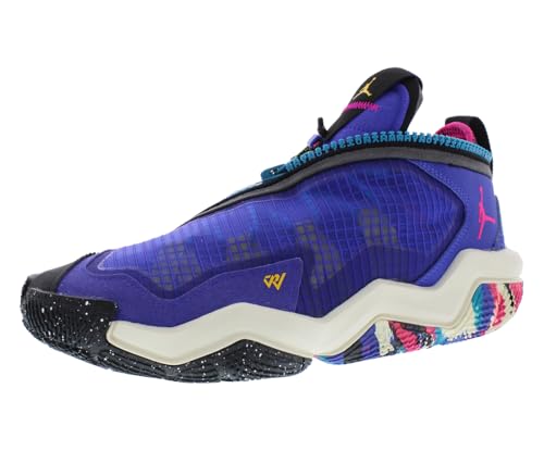 Unisex Basketball Shoes - Nike Jordan Why Not .6 - Bright Concord/Pink Prime