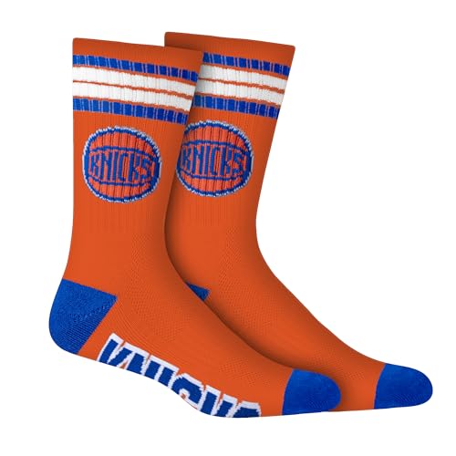 NBA Men's Cushioned Crew Socks - New York Knicks 3 Pack