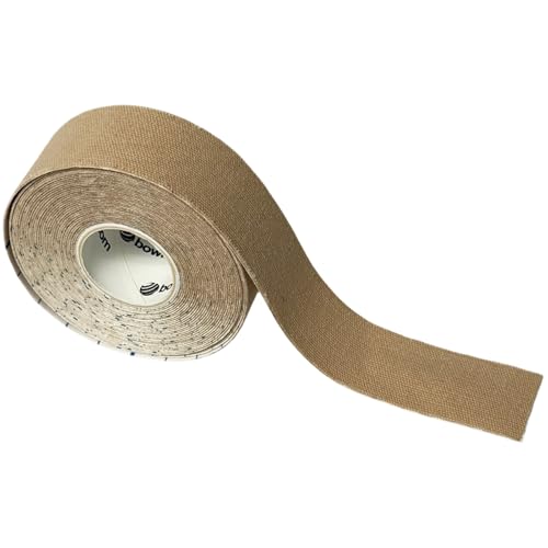 Beige Bowling Finger Tape Roll - 1" x 16.4' for Skin Protection