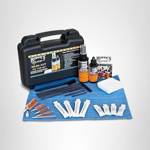 HOPPE'S Elite EGCOTG Gun Care On The Go Kit W/Case & Pillow Packs Box