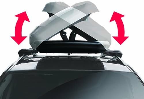 INNO BRM660BK Wedge Cargo Box - 11 Cubic Feet | Gloss Black Finish for Enhanced Durability