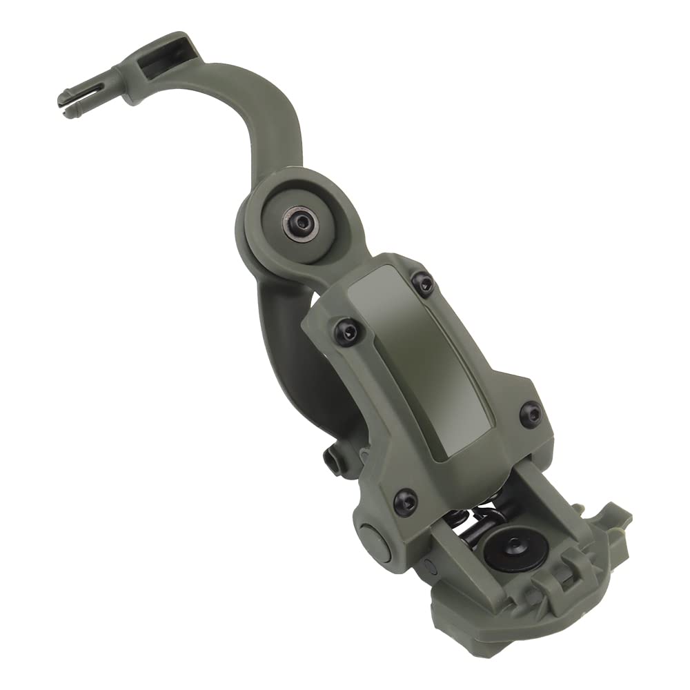 Tactical Multi-Angle Rotation Helmet Rail Adapter for Ops Core ARC/Wendy Fast Helmet Rail Mount Adapter