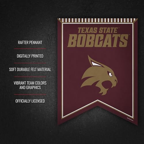 Texas State Bobcats Pennant - 18x24 Felt Banner