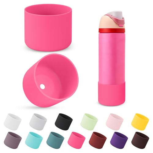 Tall Boot for Owala Freesip Water Bottle - Bright Pink, 24oz