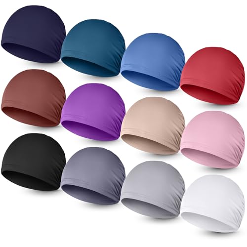 Zhengmy Soft Chemo Headwear Sleeping Cap for Women - Classic Color, Pack of 12