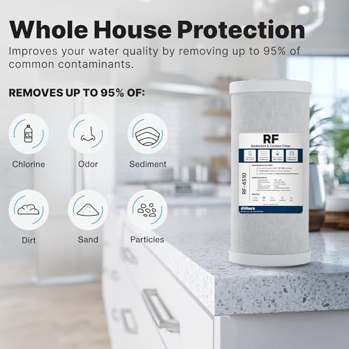 5 Micron 10” x 4.5” Whole House Water Filter Cartridge