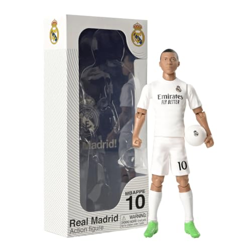 Kylian Mbappé Real Madrid Action Figure - 8 Inch Collectible