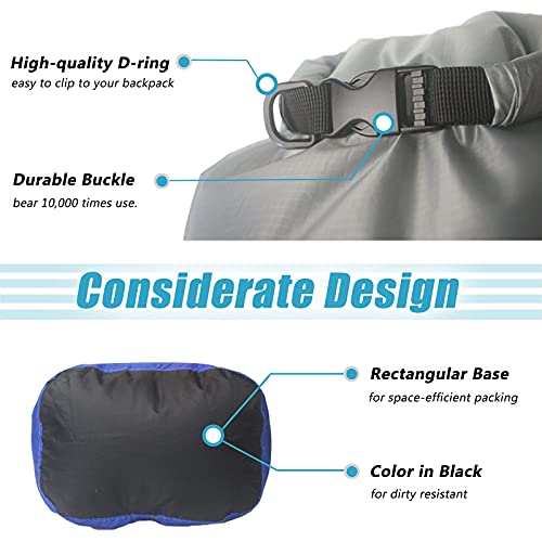 Ultralight Waterproof Dry Bag Set - 5 Sizes for Outdoor Gear