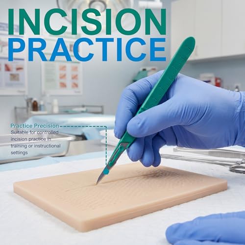 Disposable Surgical Scalpel #11 Steel Blade - 10-Pack