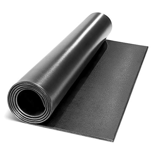 Extra Long Exercise Equipment Floor Mat - 78" Gym Protector