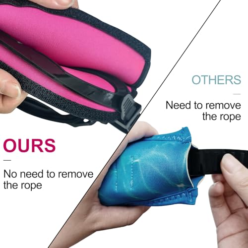 Diving Mask Strap Covers 3 Pack - Neoprene Goggle Straps Hair Protector for Snorkeling