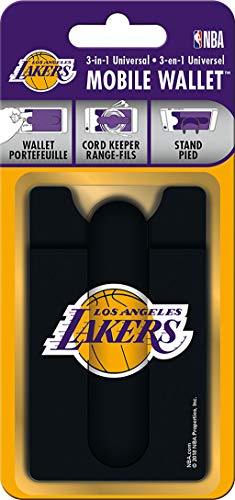 Mobile Wallet for Phones - LA Lakers Design, 3M Adhesive