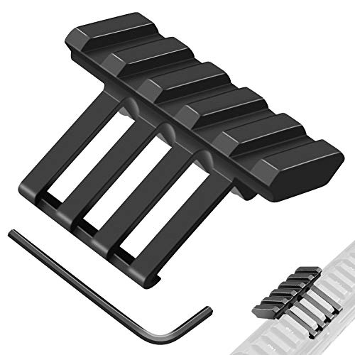 45 Degree Offset Picatinny Rail Mount - 5 Slot, 1 Pack