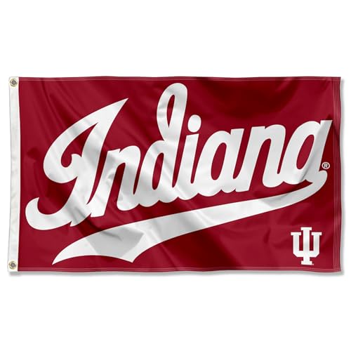 Indiana Hoosiers 3x5 College Banner Flag - Durable Polyester, Officially Licensed