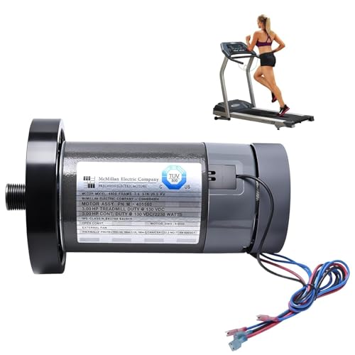 3.0HP Treadmill Motor with Flywheel - Replacement for NordicTrack & ProForm