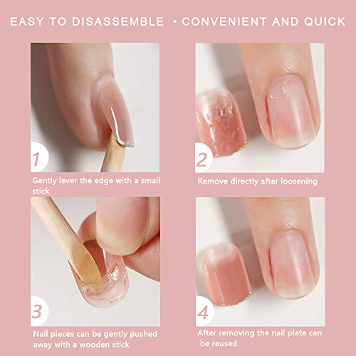840PCS Double Sided Nail Adhesive Tabs - 35 Sheets