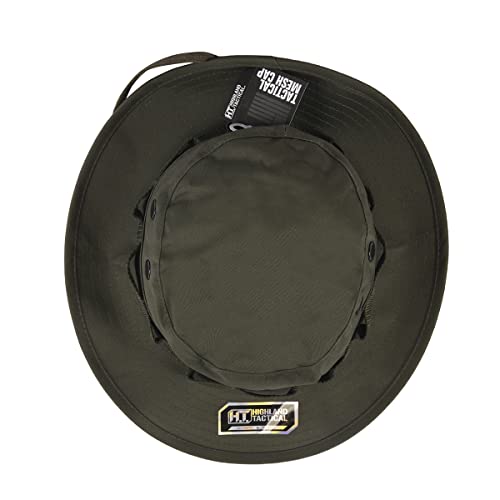 Highland Tactical Men's Baseball Cap - Dark Green One Size Hat