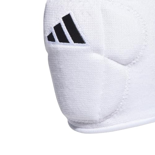 5-Inch Volleyball Kneepads - Medium, White/Black