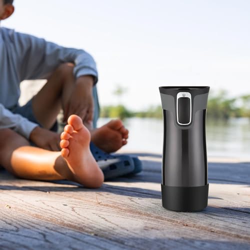 Silicone Water Bottle Boot Protector - 2 Pack, Black