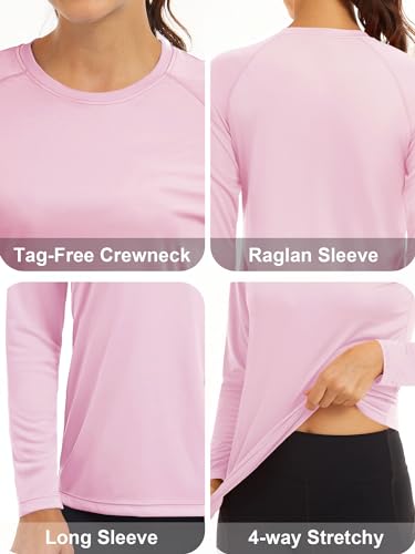 Women's Long Sleeve Sun Protection Shirt UPF 50+ for Hiking & Fishing