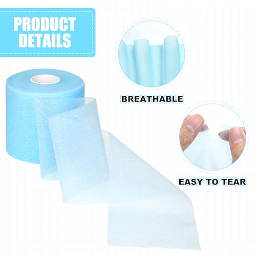 Athletic Foam Pre-Wrap Tape - 2.75-Inch x 30-Yard Roll - Light Blue
