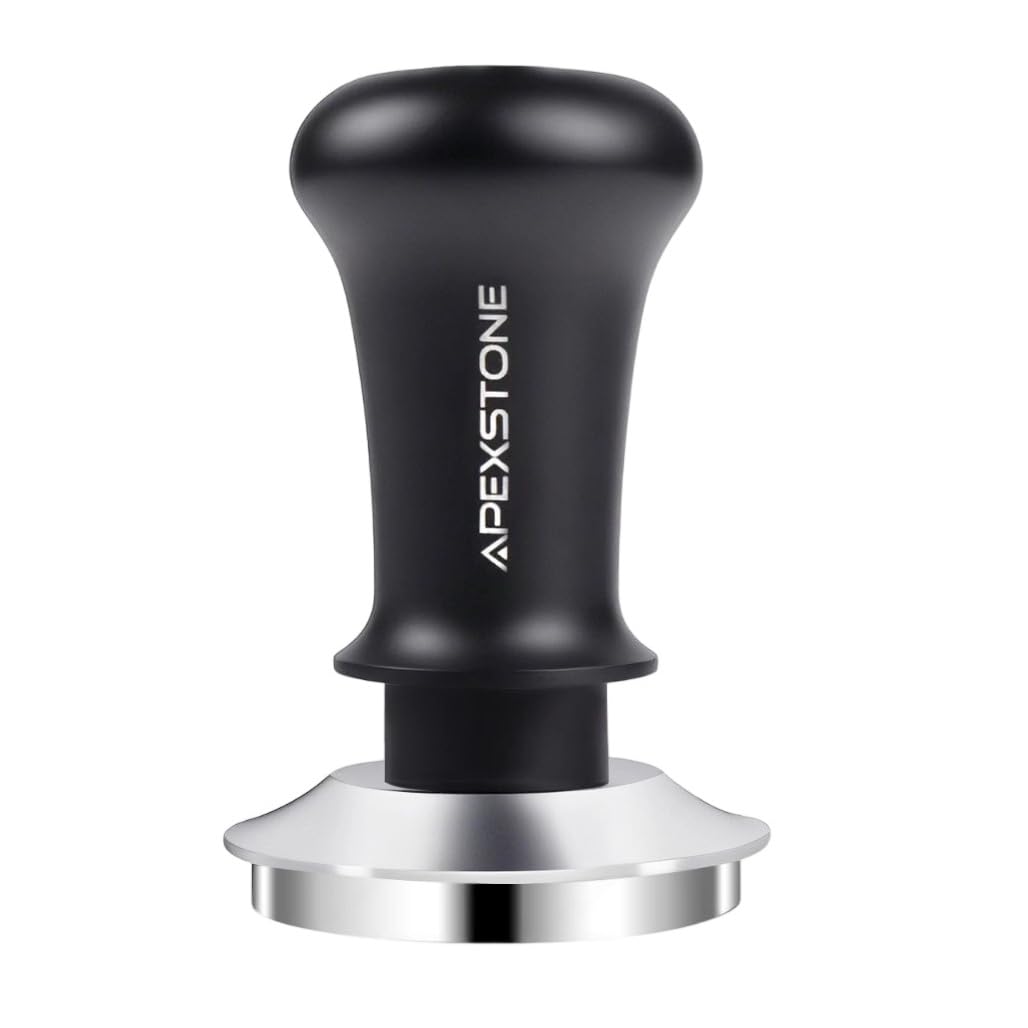 Apexstone Coffee Tamper Spring Loaded 58mm, Espresso Tamper 58mm Spring Loaded, Calibrated Espresso Tamper 58mm