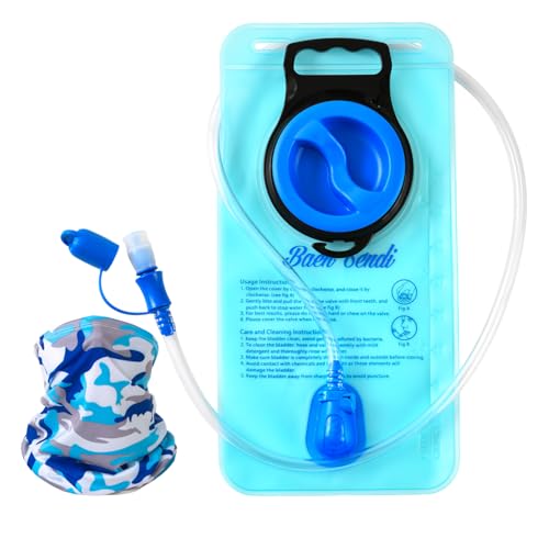 Baen Sendi 1.5L Hydration Bladder for Hydration Pack — BPA Free (2 Pack 2L/70oz option)