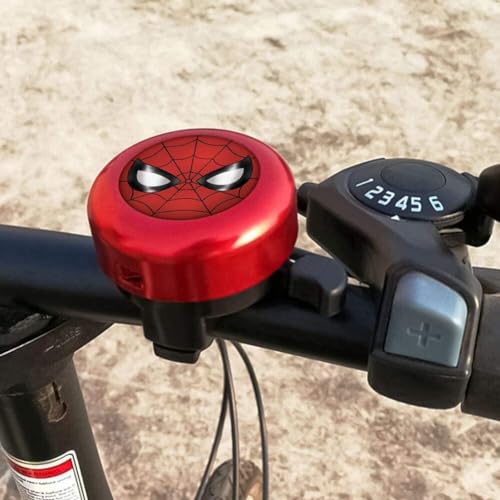 Bike Bell for Kids Boys Toddlers,Spiderman Spider man Aluminum